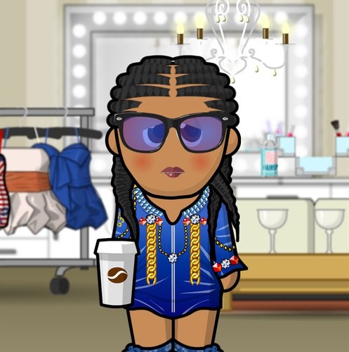 I am a fabulous fashionista! I'm superwoman. I rep my city everywhere i go: St. Pete.