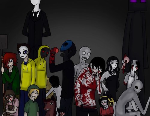 Cuenta rolmaster de los personajes de las creepyspastas. #ClubSiniestroFake. RM: #Magics y #Andiee