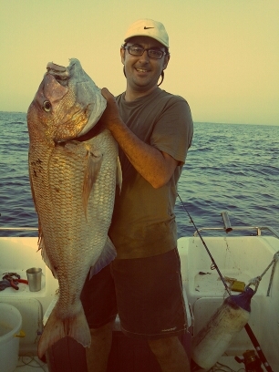 Aficionado a la pesca deportiva