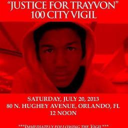 Feb. 26th,  George Zimmerman killed Trayvon Martin while he was walking home from 7-Eleven. We want Justice 4 Trayvon