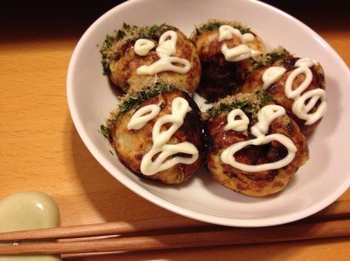タコ焼きとビールが有ればだいたいOK。