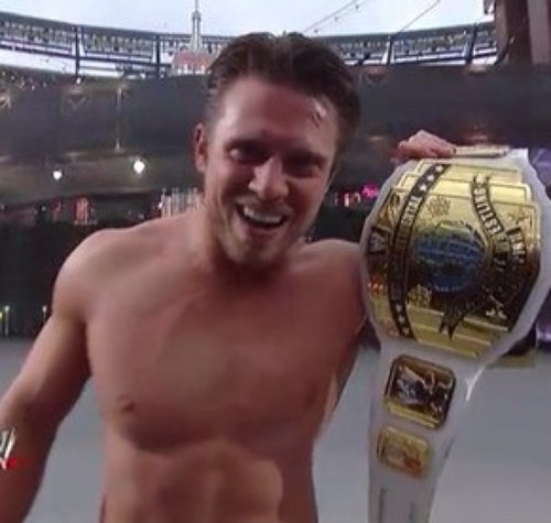 the miz is my life i have all the miz shirts from the chick magnet one to the im awesome ones i have the wwe championship wit the miz on it the mi