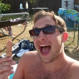 Male, Tj, likes to tweet on the toilet.