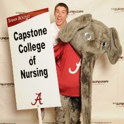 In a relationship with Jesus. Alabama health studies major. AFROTC. Sports. Friends. AFL. Roll Tide.