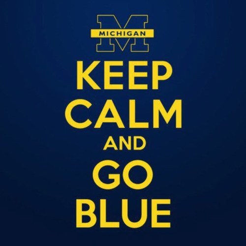 Go Blue!.  ][v][