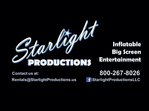 StarlightPLLC's profile picture. Starlight Productions, LLC - Inflatable Cinema Entertainment.  We bring the stars out for YOU!