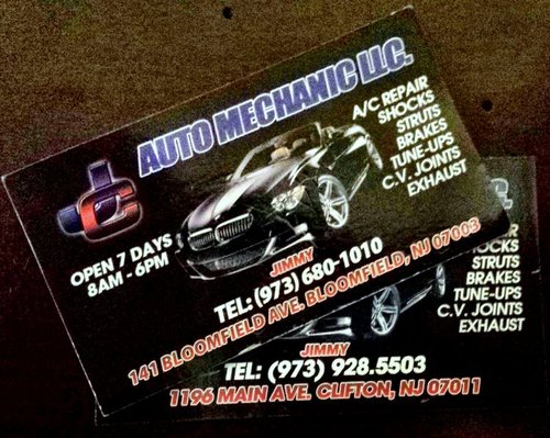 One-stop shop for auto repairs w/two convenient locations in New Jersey. No job too big or too small. Engine work, transmission, brakes, oil change, A/C, etc.