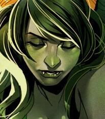 I am The Disciple. Strong huntress and furllower of The Sufferer himself. I won't evfur let him slip away furom me again, I swear it.
