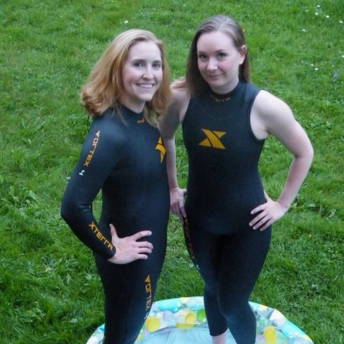 Mother, wife, swimmer.