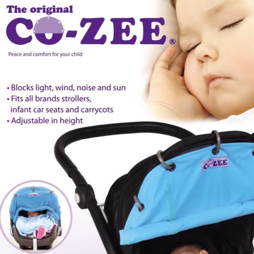 CO-ZEE is the easiest way to create a safe, peaceful, fun and stylish environment for your child in a stroller or infant car seat.