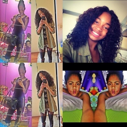 We delen 1 acc (Tyra:boven&Lourdes:beneden) Maily.