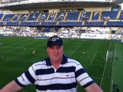 Mad everton supporter and frequent visitor to goodison park