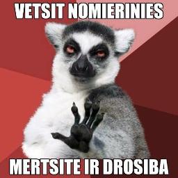 vivalamarcis's profile picture. Mārcis - Cilvēks ar nelokāmu mugurkaulu. Izveicīgs, slīpēts un pat robusts.


esmu cilveks kuram ir dubūltots es...........