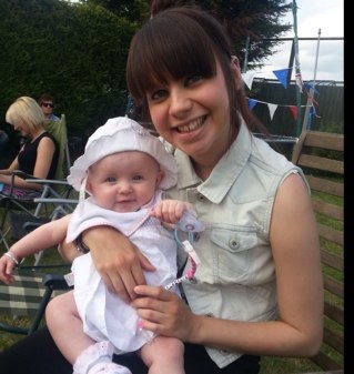 Louis Scudamore and Evie Marie Scudamore. My world!