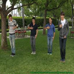 Big Time Rush e Rebeldes  Obrigado por existirem!! E QUERO QUE SAIBAM QUE EU IRIA ATE O SOL PRA VER VCS... Amo cada um de vcs..