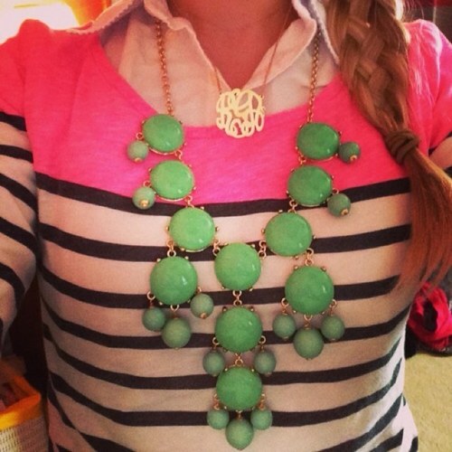 Bows, Pearls, & Monograms