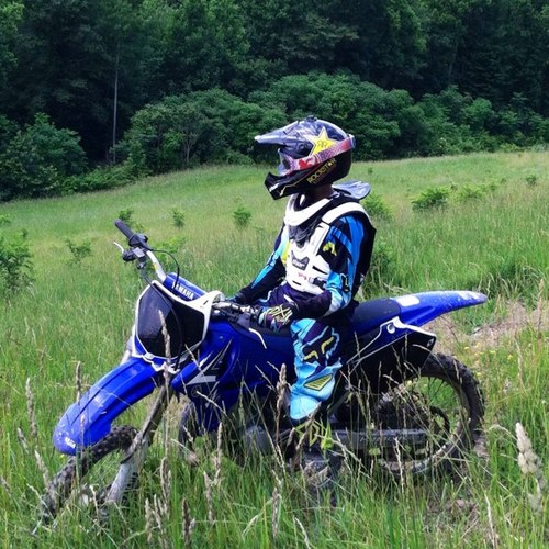 flyfisher dirtbike rider snowboarder