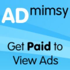 ADmimsy PTC is a system of electronic advertising that offers an opportunity to earn an income at home inscription 100% FREE
http://t.co/e4NozfCEMy