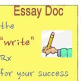 I am an experienced writer, teacher, editor and coach: an essay doc, expert at administrating the proper dose of prose perfection for your success.