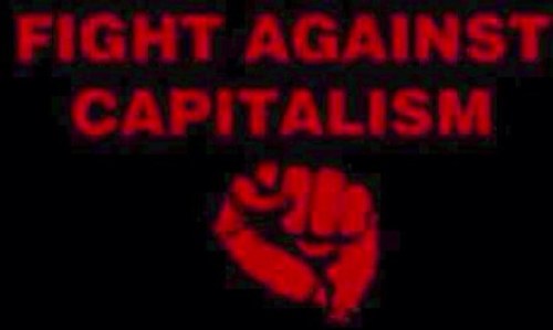 Fight against capitalism Mercedes Benz. I always follow back