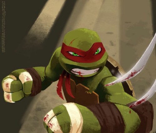 I'm Raphael but you can call me Raph. I have three brothers Leo, Donnie, and Mikey. I'm known as the hothead of the family. Wait, why am I telling ya this?