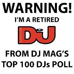 DJMagRetiredDJs's profile picture. Twitter Account for all Retired DJs from DJ Mag's Top 100 DJs Poll (and for jaded Fans too) Share your feelings and we'll tweet it: iretirebecause@gmail.com