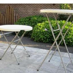 Partytafels en stoelen, Sta-tafels, Massagestoelen etc.