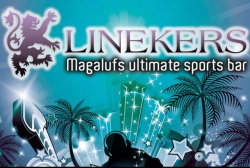 The AWESOME Linekers bar on magaluf beach front!
