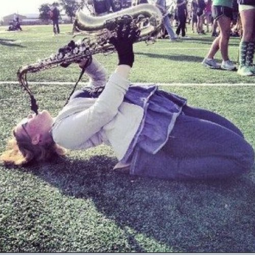 You're doing it wrong. The ultimate guide of what NOT to do in band.