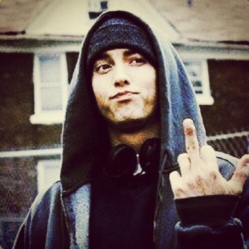 You took my heart and ran it straight into the planet.- Eminem (25 To Life)