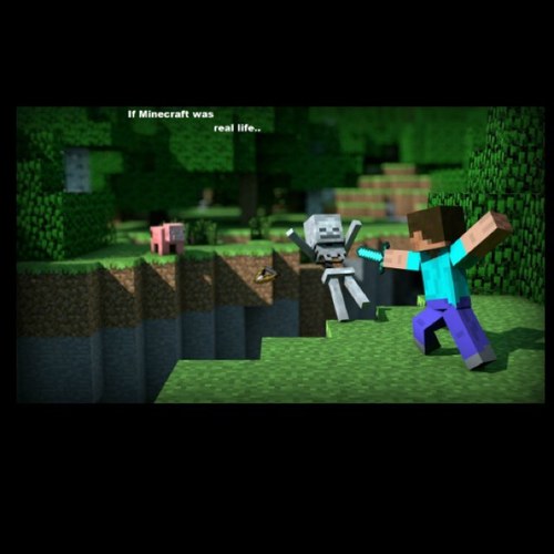 FOLLOW ME MINECAFT MINEING IS LIFT