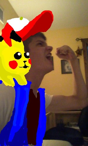 Hey everyone, I make snapchats of pokemon! Gotta draw em all!