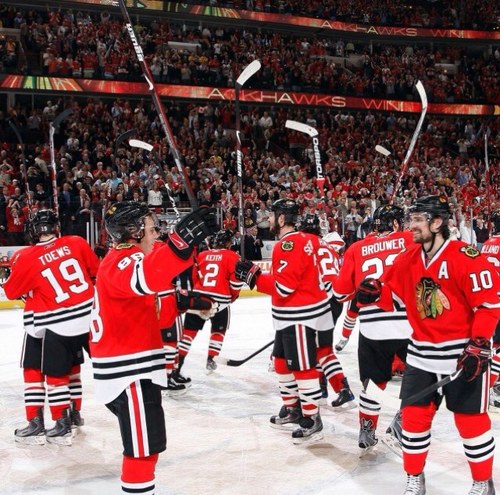#1 Chicago Blackhawks fan in the United States Of America '34, '38, '61, '10, '13