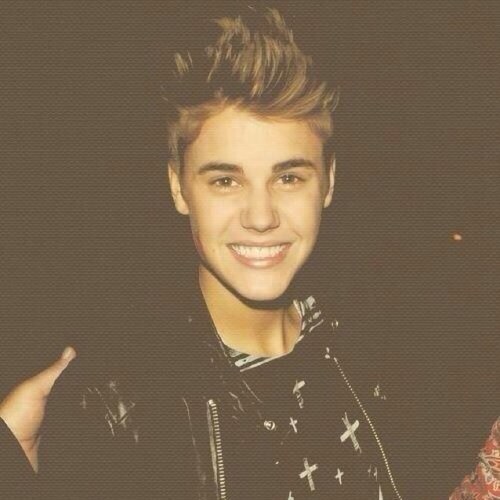 Justin used to sing for money at the front of the Avon Theatre. Now look where he is.