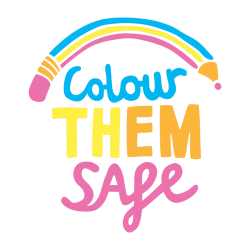 ColourThemSafe's profile picture. Improving the wellbeing of young people experiencing mental health challenges through art + partnerships 🎨 🙌 💕