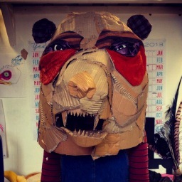 Makes puppets and creature costumes