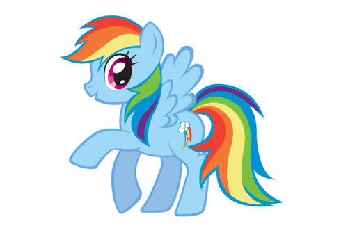 10 years old have a ponified self (and that is Burning Blaze), a tomboy, and luvs Rainbow Dash ;D
