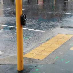 The original precipitation sensation. I'm a large puddle on the corner of Vivian and Taranaki Streets, Wellington! Keeping your cuffs soggy since 2013.