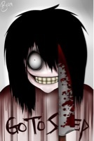 #Taken by: @JaneTheBlack #teenage jeff the killer ||loves:killing,bars,bar fights,any type of rock,dubstep,video games