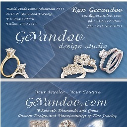 Owner of #Gevandov Jewelry Design Studio. Manufactuor of Custom #Jewelry Design, #Diamonds, #Watches, #Engagement #Rings, #Wedding #Bands, and more! #Wholesale