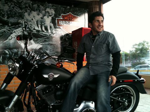 Motorcycle fan.