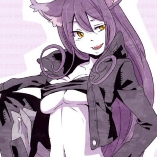Im Blair! The magical cat! A way more hotter than Mizune, -purrs-//#souleater //#SERP