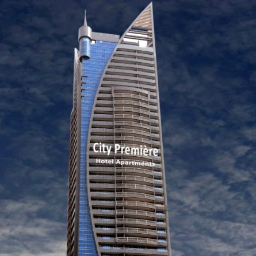 City Premiere is a deluxe hotel apartments located in Dubai Business Bay area along Sh Zayed Road with 271 suites of one to four bedroom apartments