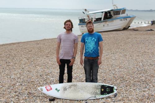 Two amateur surfers, training over the next year to surf the coast of Europe for charity.