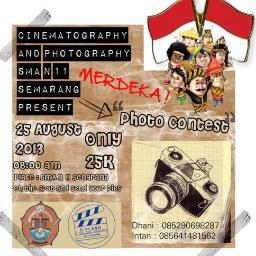 C_flash™ cinematography and photography SMA N 11 Semarang • 25 agustus 2013 ada photo contest di smanse ayo ikutan ! :D