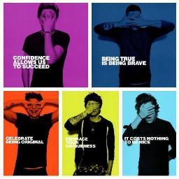 Hello :D I'm 0/5 of One Direction - I was falling deeper and deeper until five hands reached out and pulled me back up - i am diana