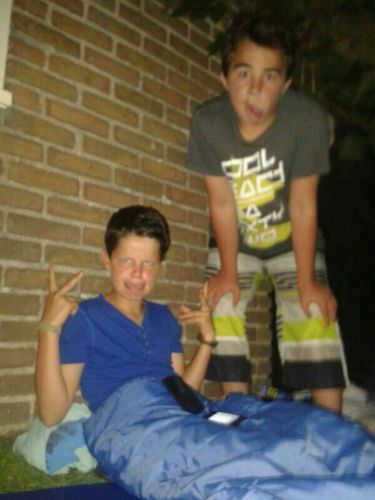 damian-11 jaar- best friends finn&daan