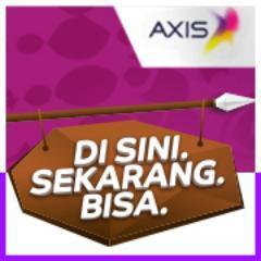 AXIS menyediakan layanan 2G,3G,BlackBerry se-Indonesia&menjangkau dunia melalui lbh dr 300 internasional roaming partners