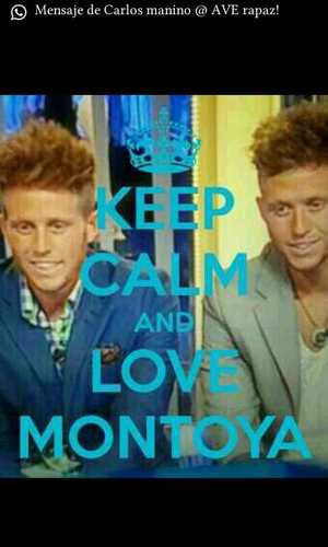 Amo a @charlimontoya y a @gozalomontoya9 desde la primera vez que los vi en Gran Hermano 14