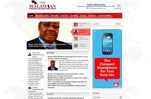 Breaking news and In depth news analysis on Malawi